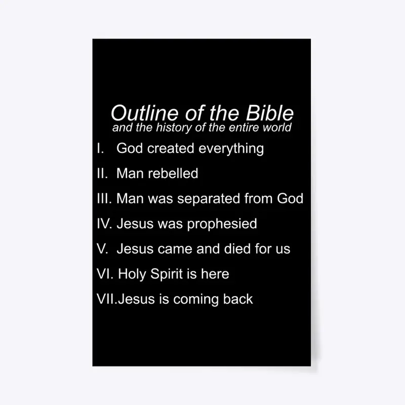 Outline of the Bible