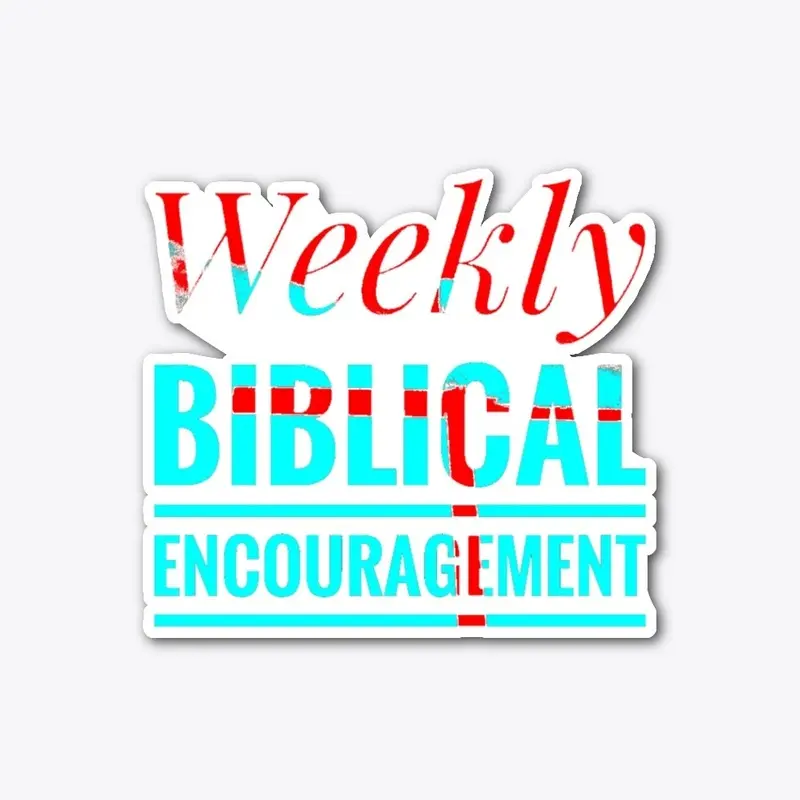 Weekly Biblical Encouragement first logo